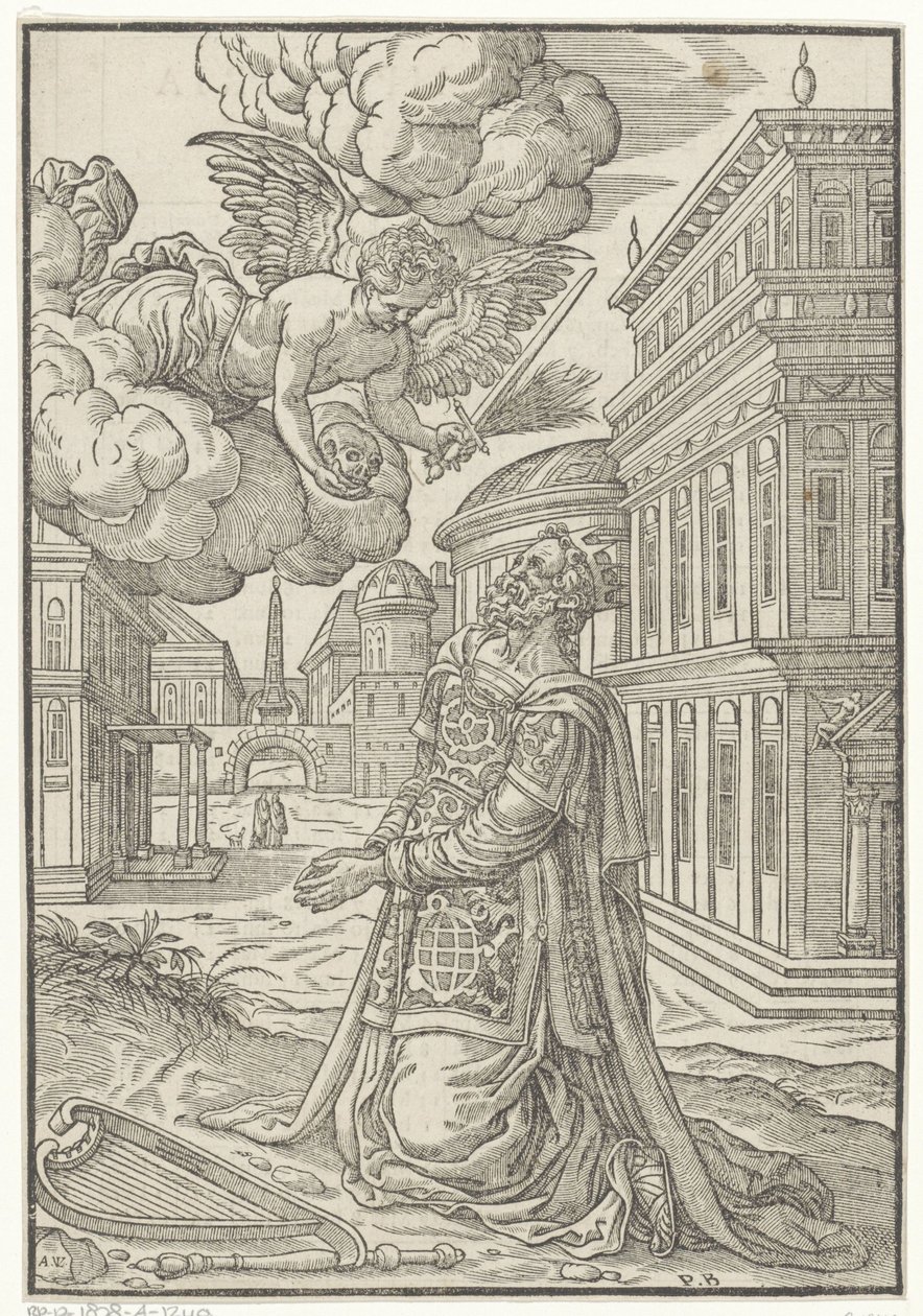 Knælende David af Antoni van Leest