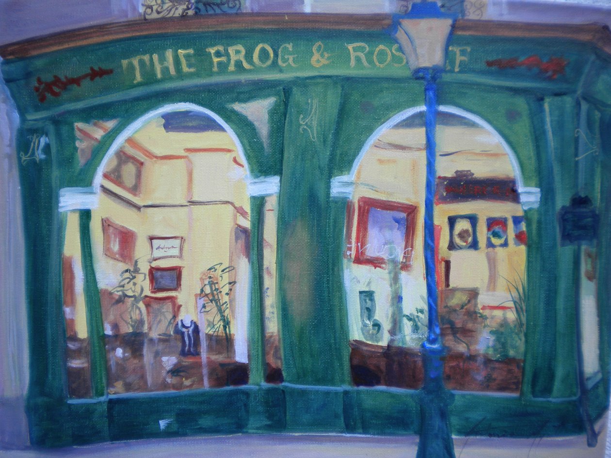 Frø og oksesteg, 2010 af Antonia Myatt