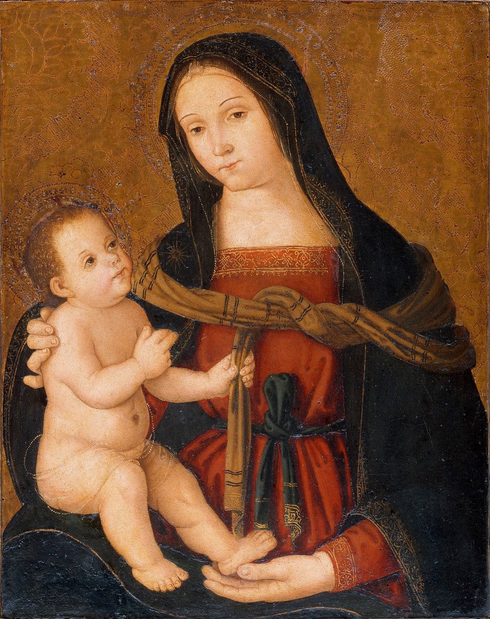 Madonna og barn af Antoniazzo Romano
