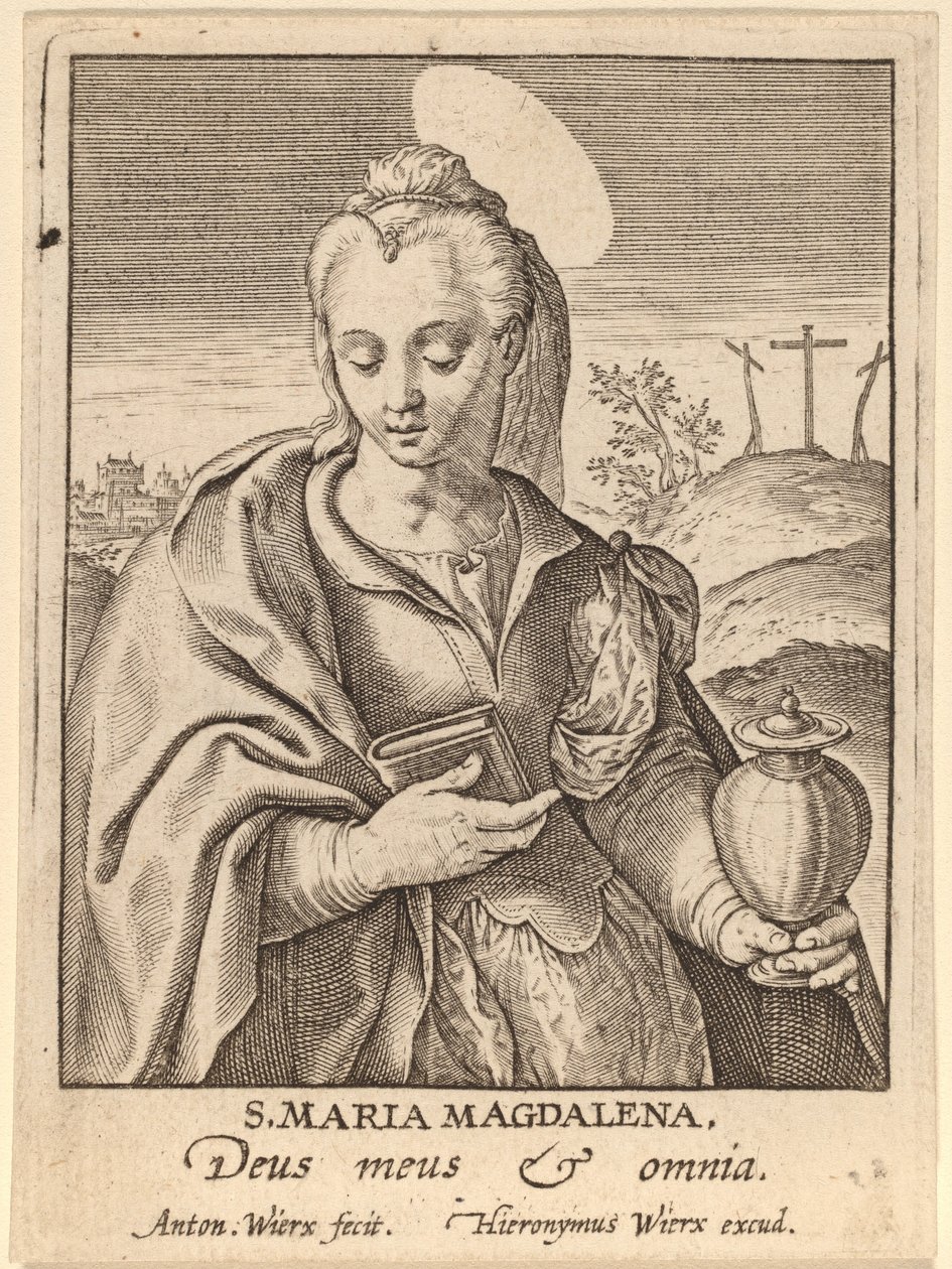 S. Maria Magdalena af Antonie Wierix