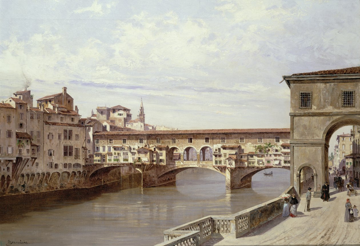 Pontevecchio, Firenze af Antonietta Brandeis