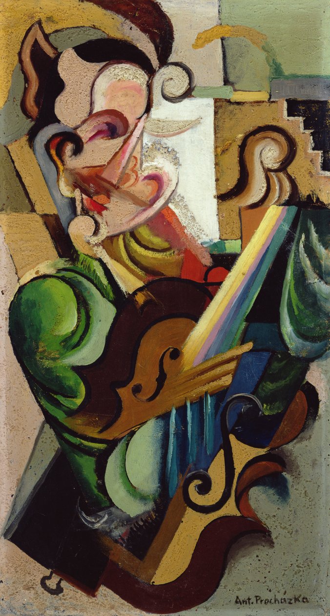 Violinisten af Antonin Prochazka