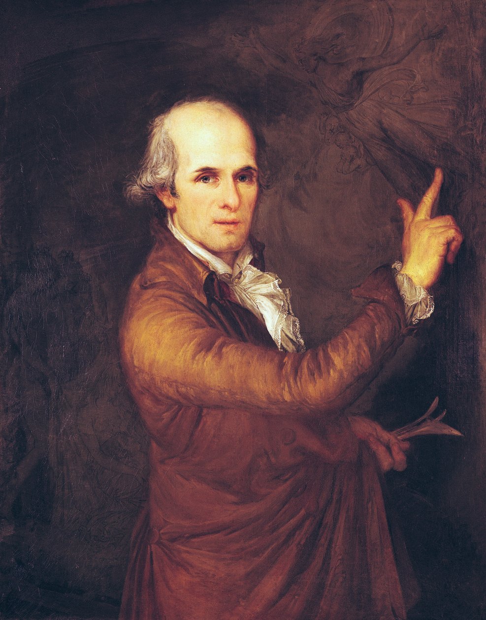 Selvportræt af Antonio Canova