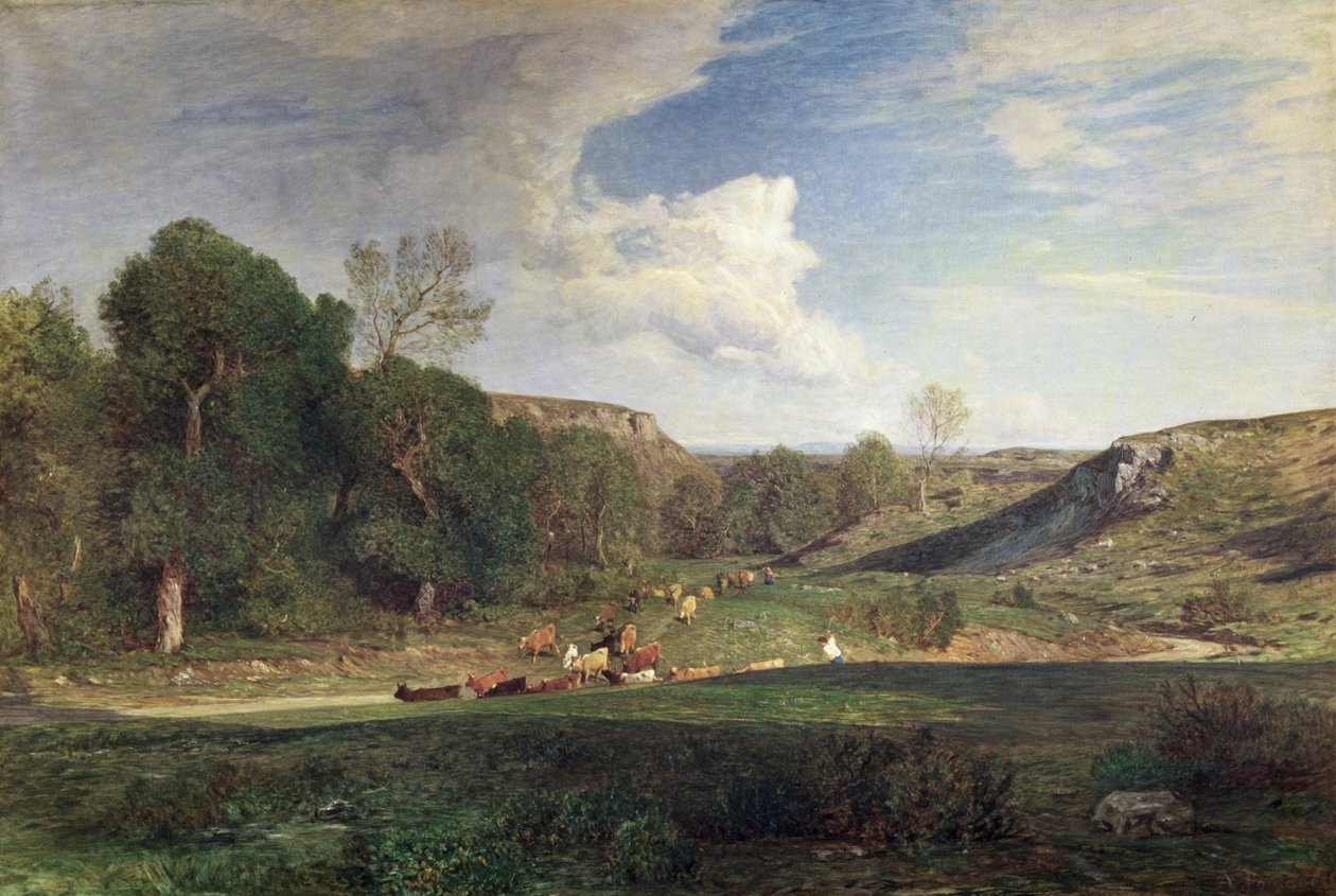 Regnskyen af Antonio Fontanesi