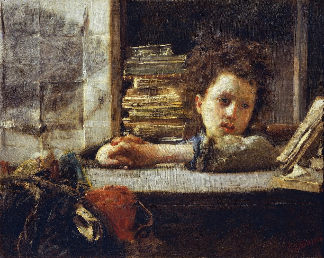 jeg læser af Antonio Mancini