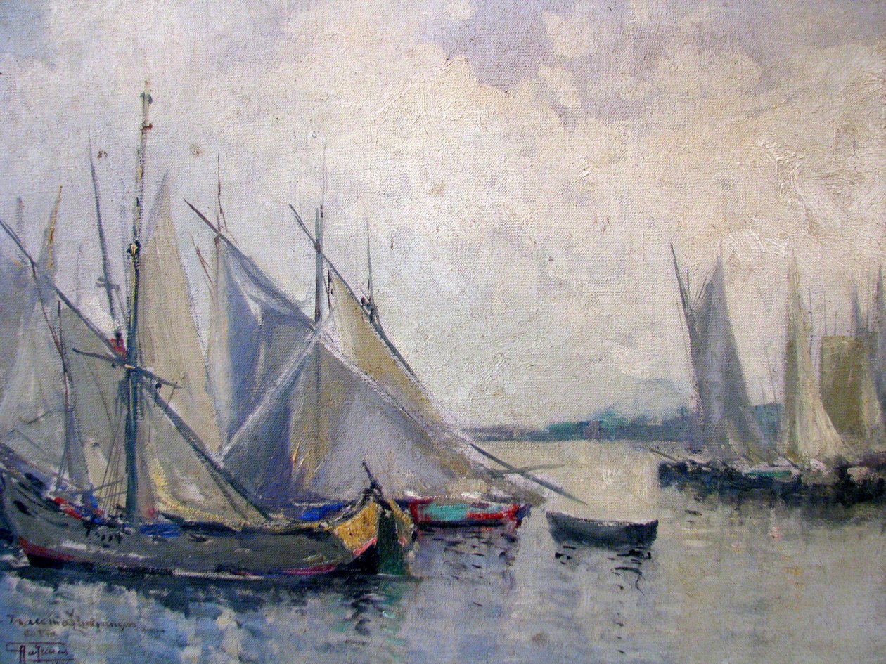 SeascapenPortugues: Marinhan af Antonio Parreiras