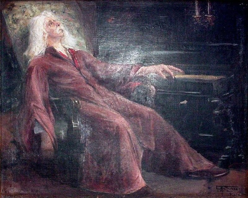 Carlos Gomes død af Antonio Parreiras