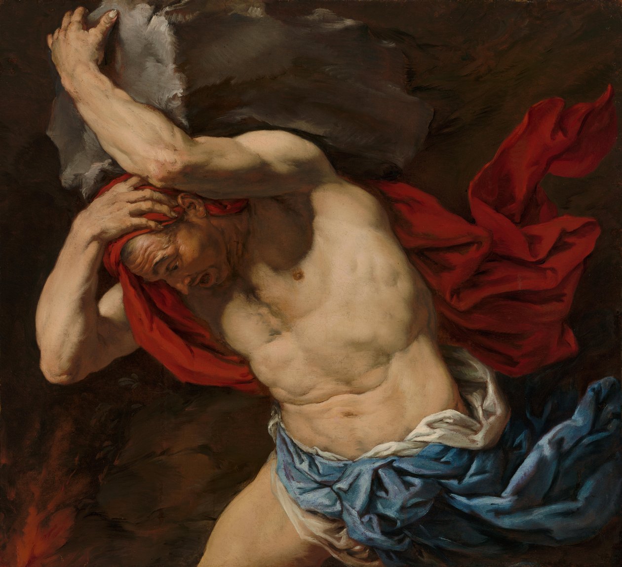 Sisyfos af Antonio Zanchi