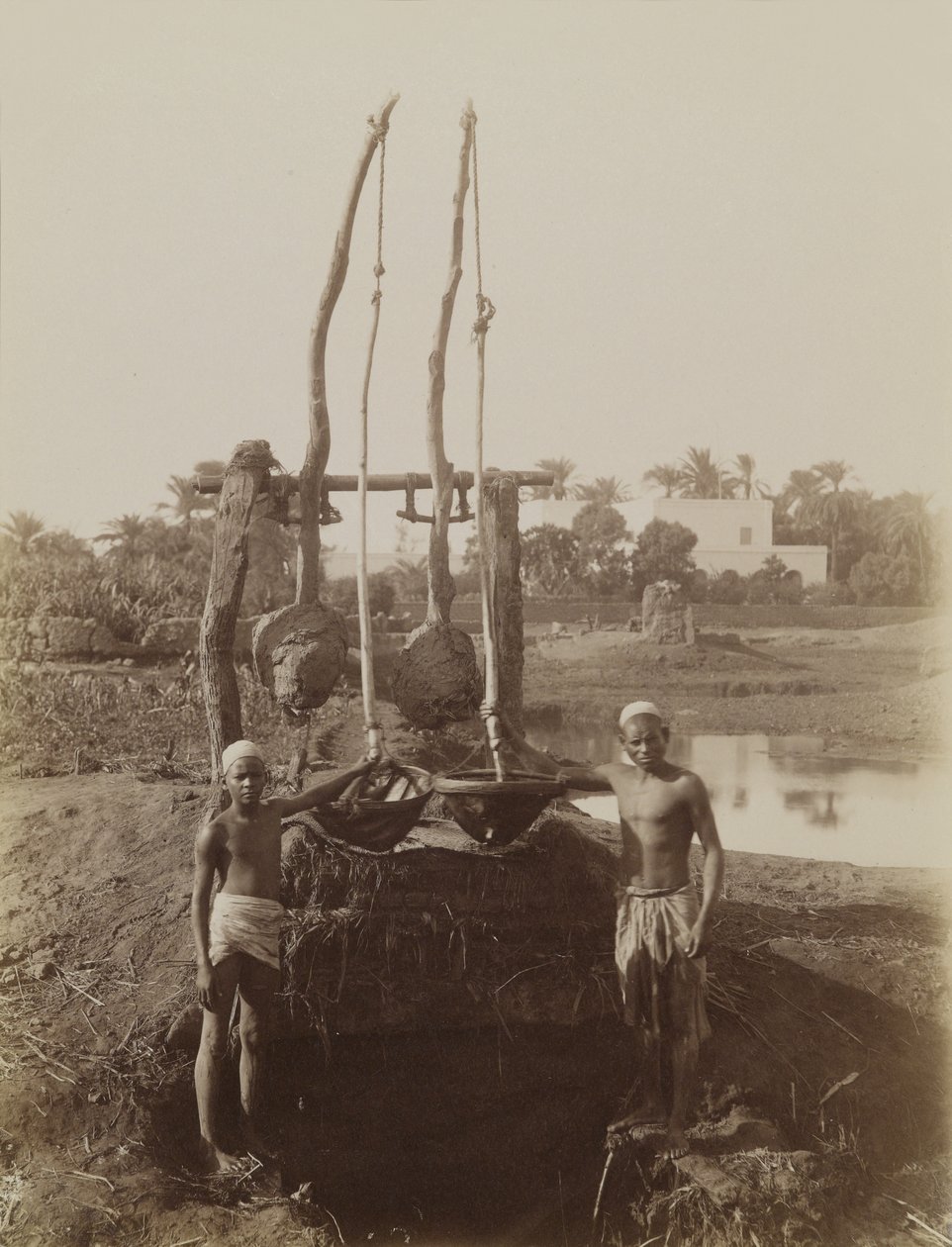Sehadouf, Luxor af Antonio Beato
