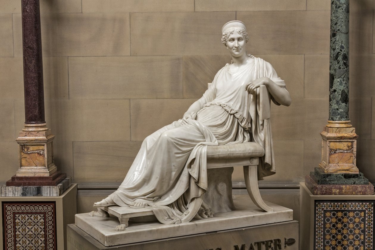 Letitia Ramolino Bonaparte, ca. 1804-07 (marmor) af Antonio Canova