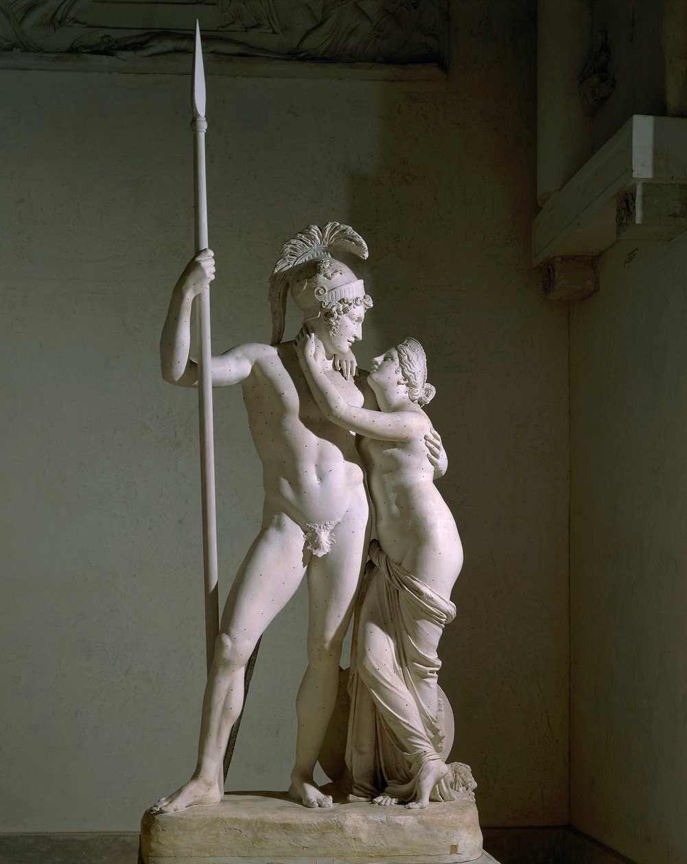 Mars og Venus af Antonio Canova