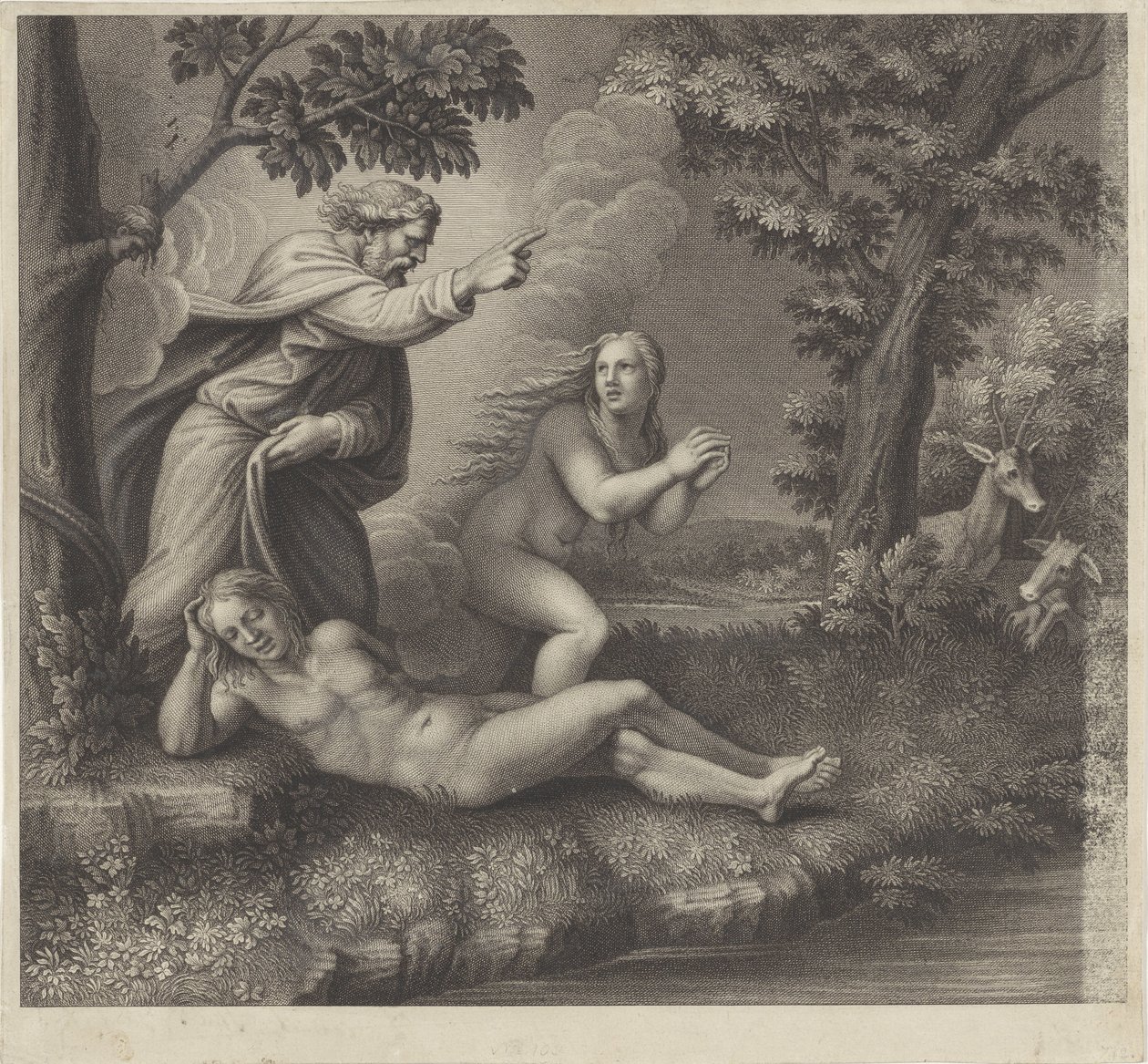 Evas skabelse af Antonio Capellan (possibly)