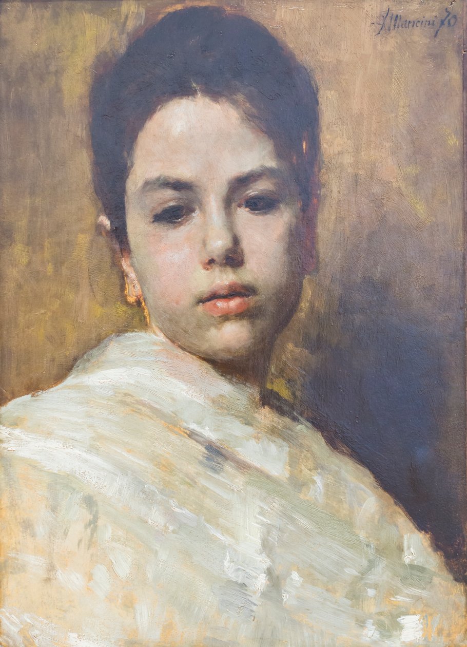 Carminella af Antonio Mancini