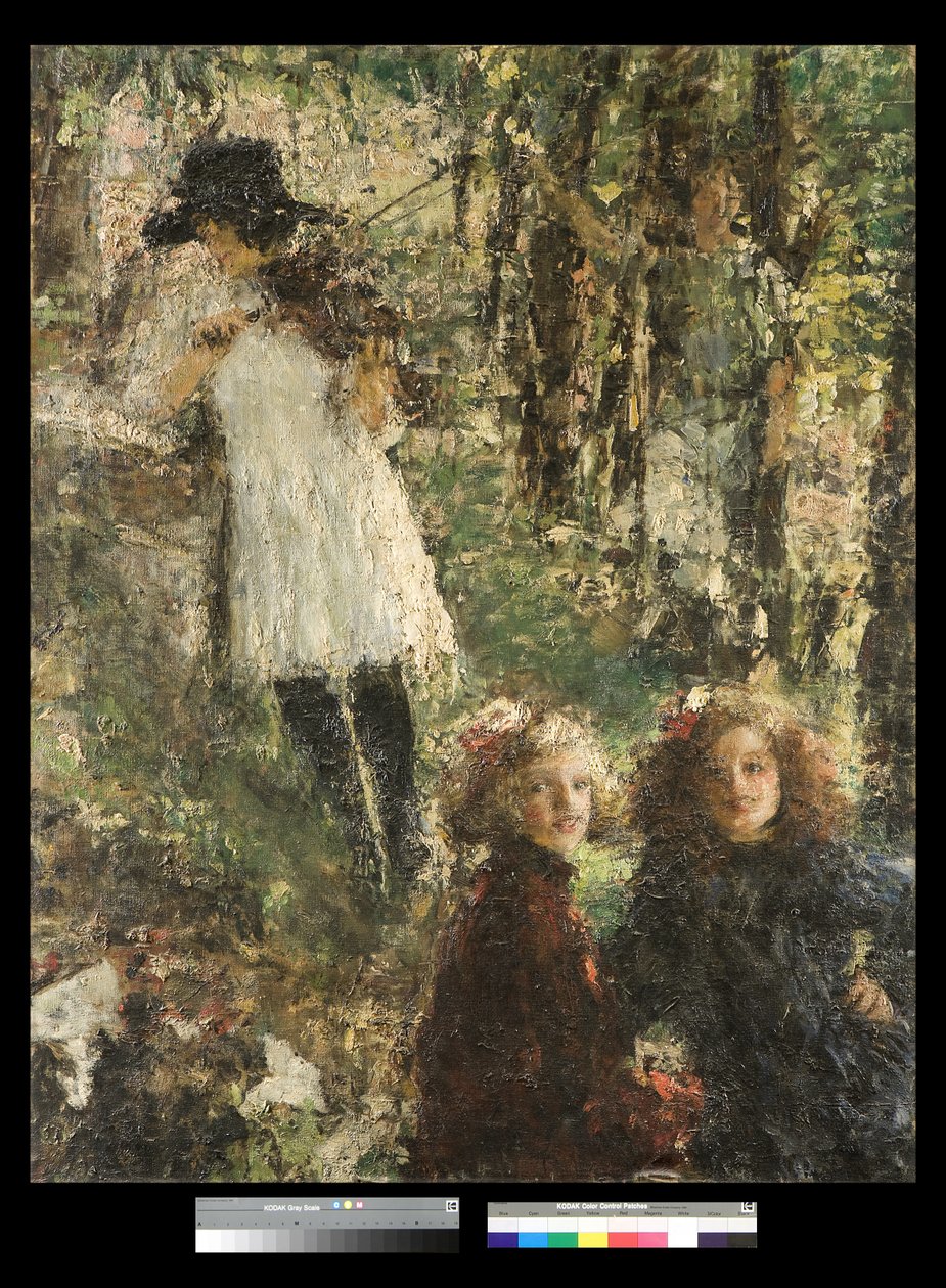 Refleksioner, 1918-20 af Antonio Mancini