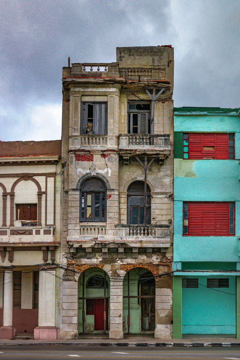 Calle Marina II, Havana, Cuba, 2017 (foto) af Antonio Schubert