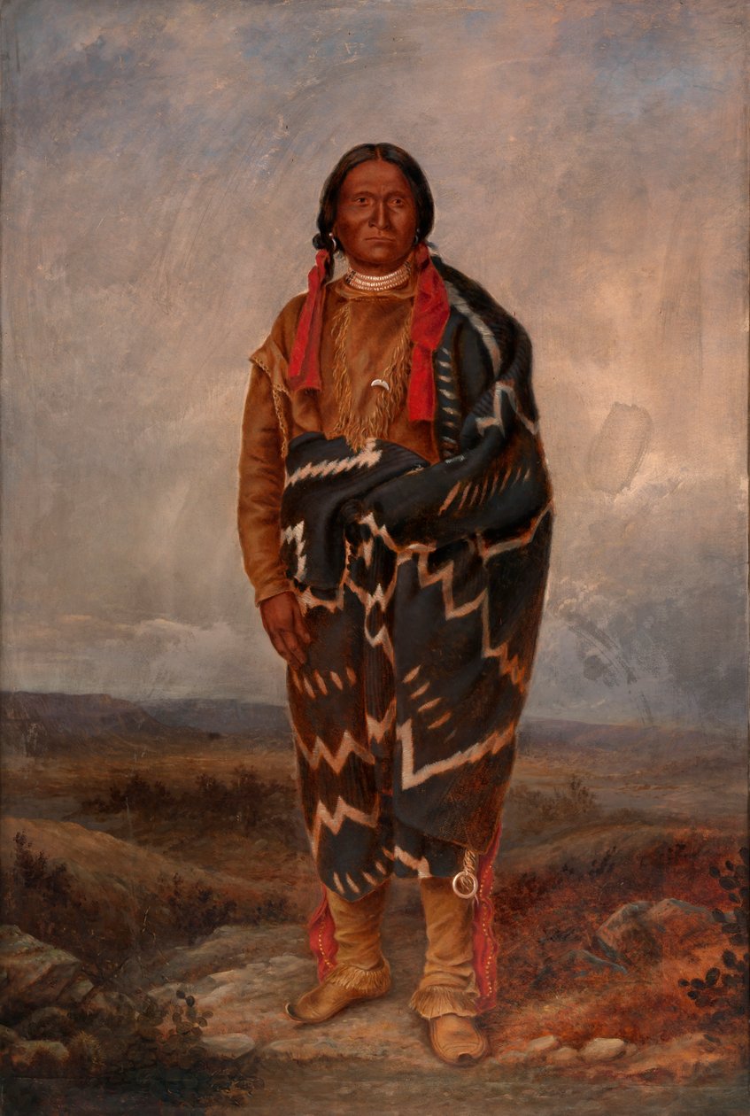 Apache Indian, ca. 1893. af Antonio Zeno Shindler
