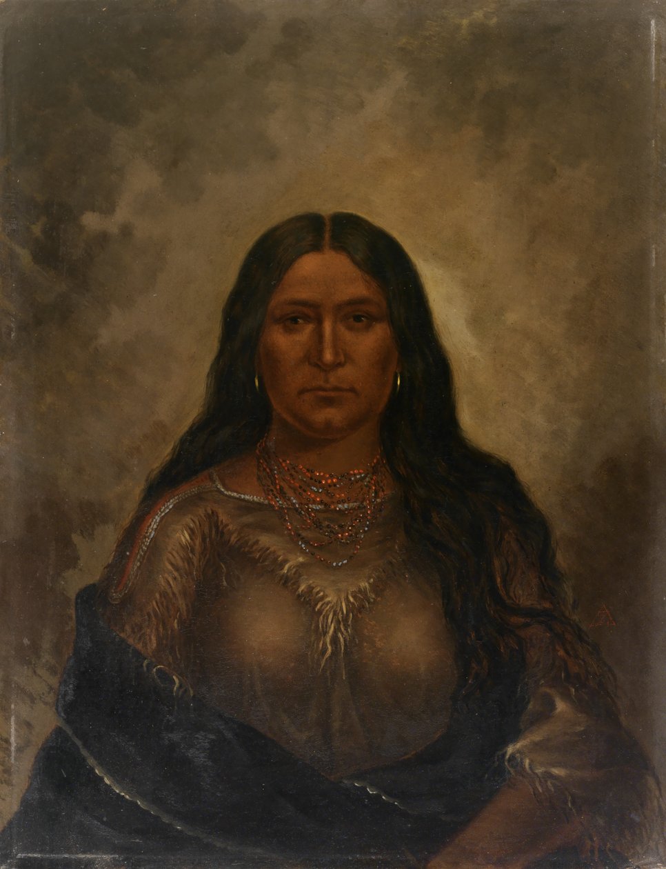Chan-ku-wash-te-mine Good Road Woman, ca. 1887. af Antonio Zeno Shindler