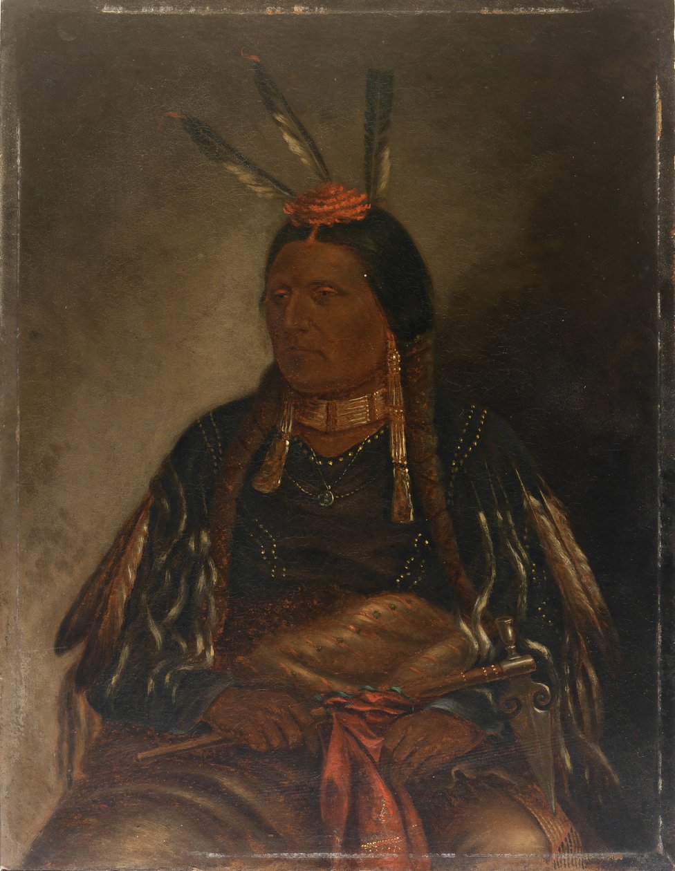 Che-tan-ce-ta Yellow Hawk, ca. 1887. af Antonio Zeno Shindler