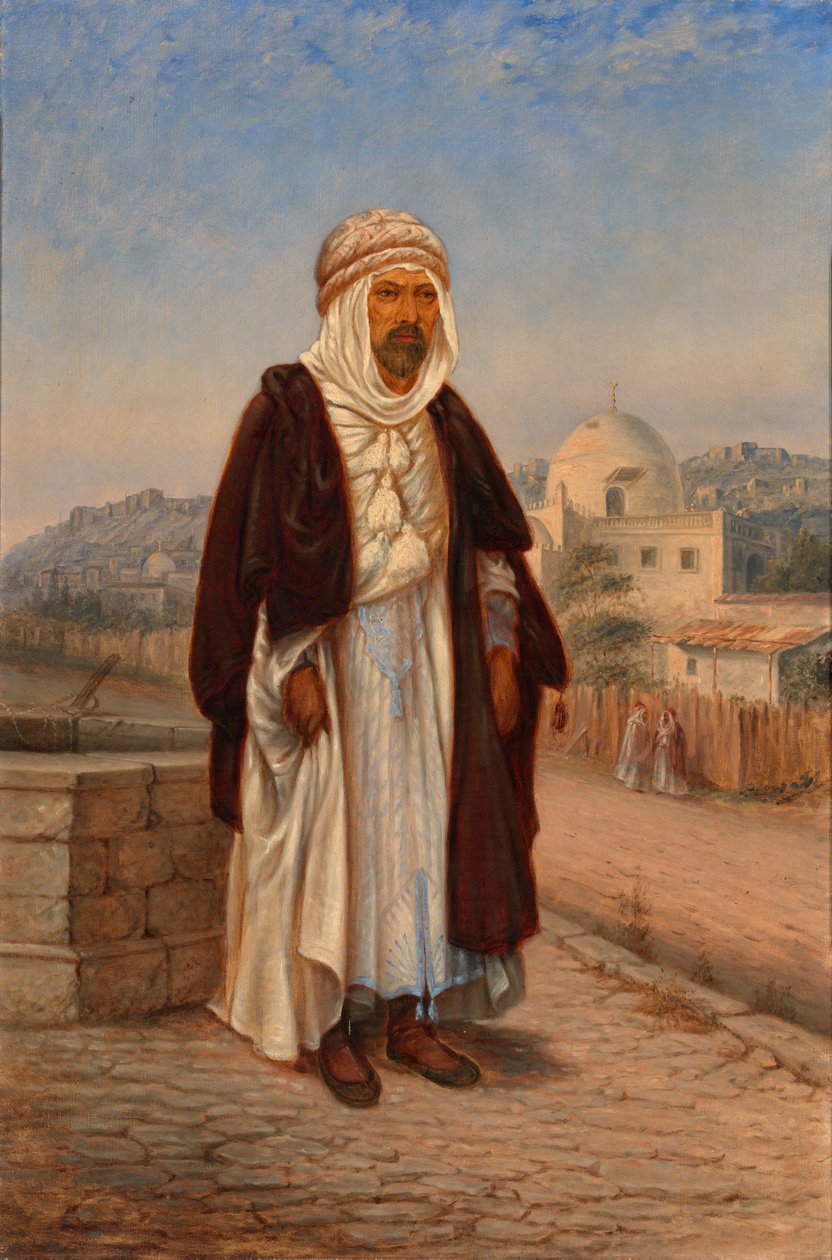 Algerisk Kabyle, ca. 1893. af Antonio Zeno Shindler