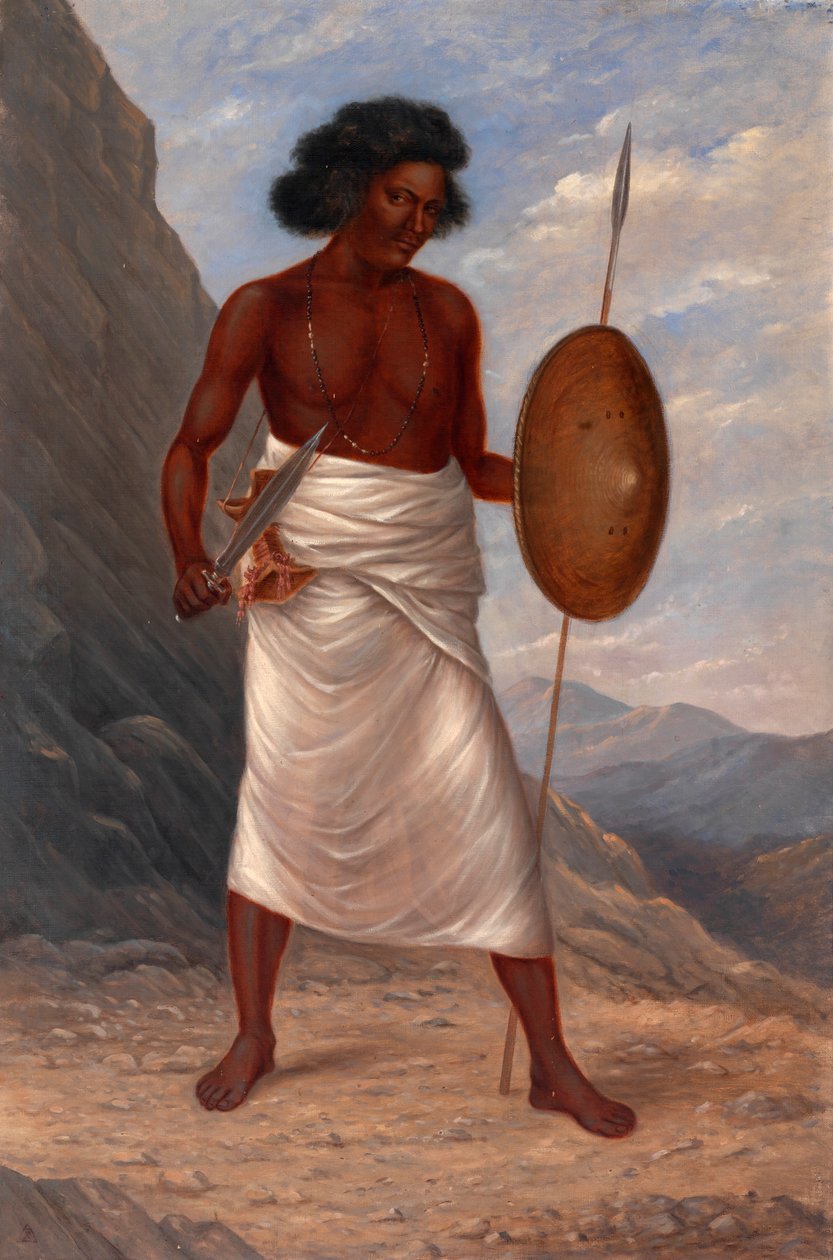 Somalisk sind, ca. 1893. af Antonio Zeno Shindler