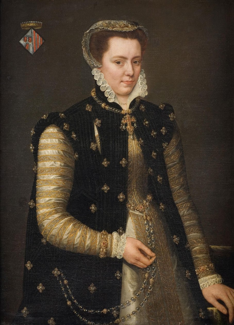 Portræt af Margaret af Parma af Antonis Mor