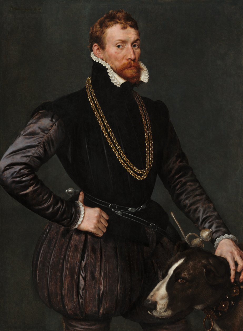 Portræt af en gentleman, 1569. af Antonis Mor
