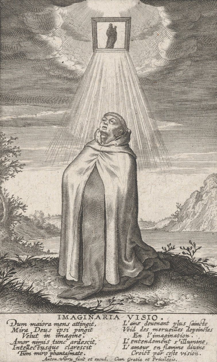 Imaginaria Visio Fantasiens vision,.n.d. af Antonius Wierix