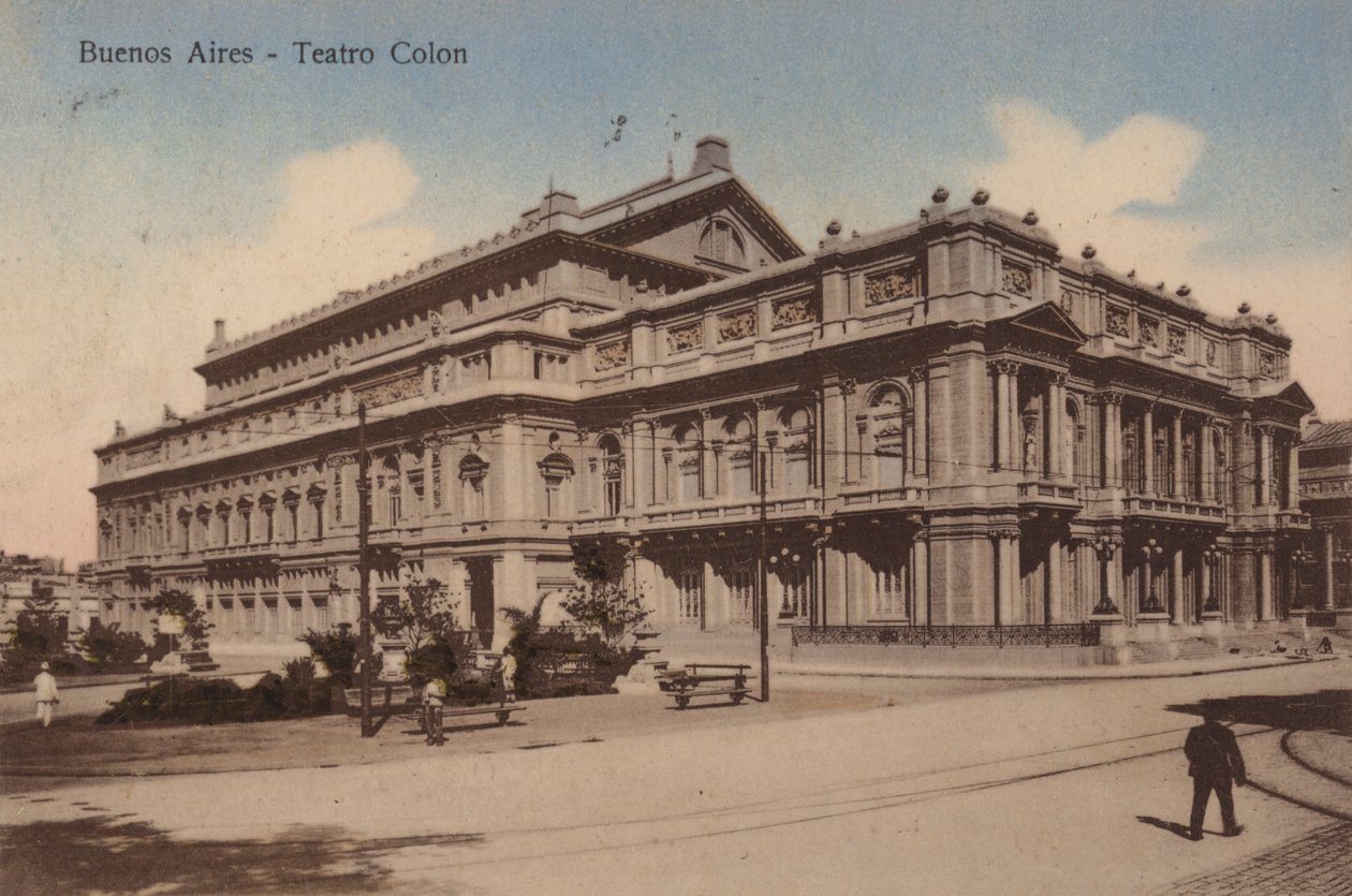 Buenos Aires, Argentina, Colon Theatre af Argentinian Photographer