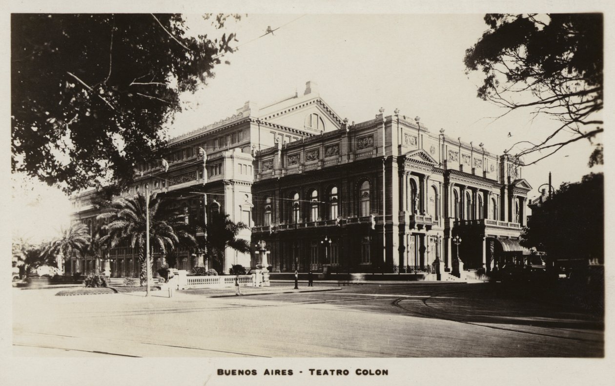 Colon Theatre, Buenos Aires, Argentina af Argentinian Photographer