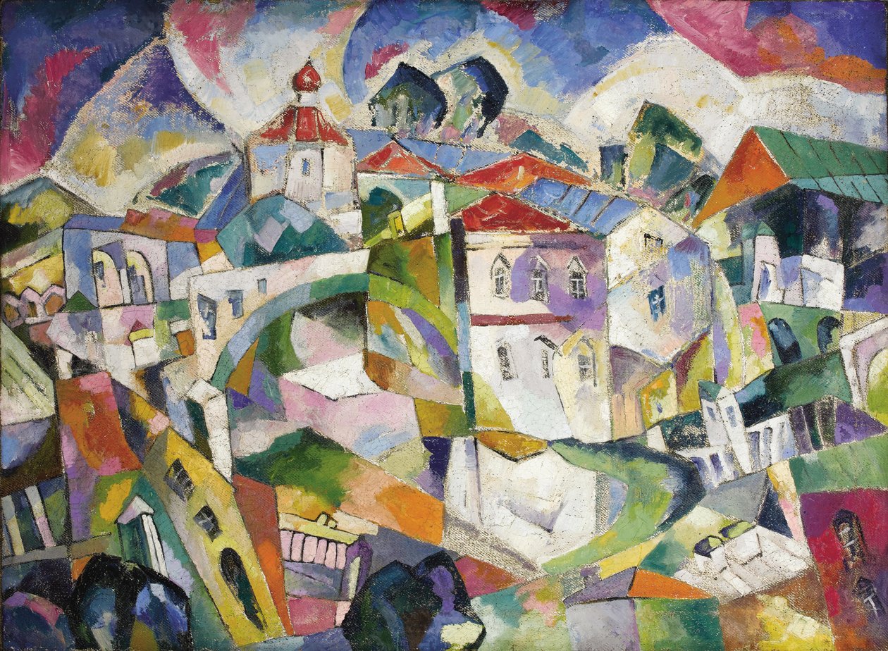 Kubistisk bybillede, 1910