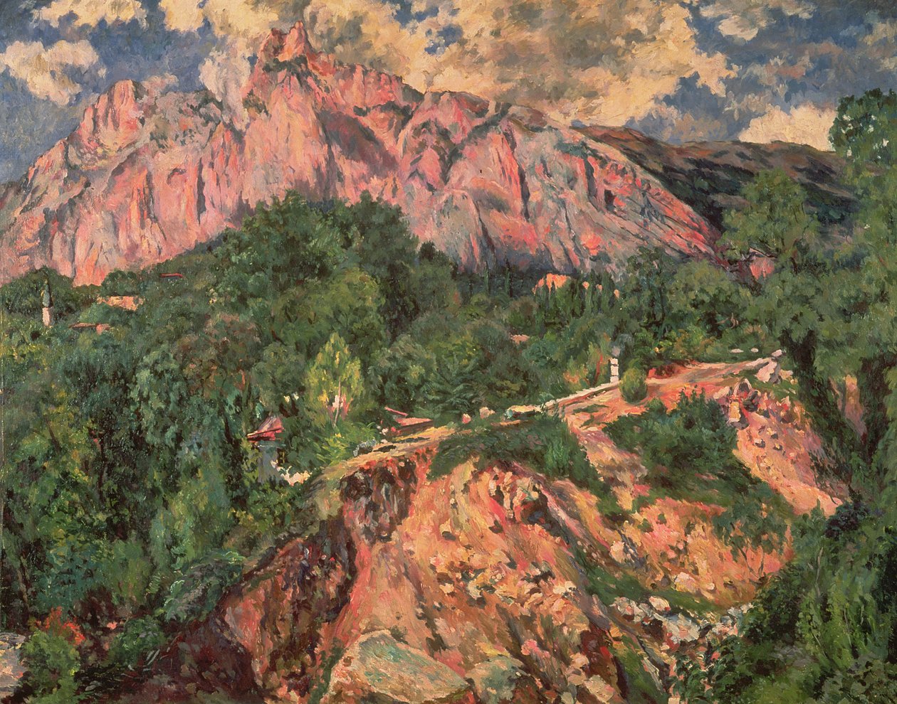 Mt. Ai-Petri, 1926 af Aristarkh Vasilievic Lentulov