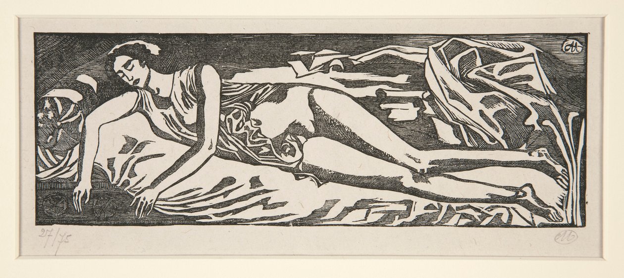 liggende kvinde af Aristide Maillol