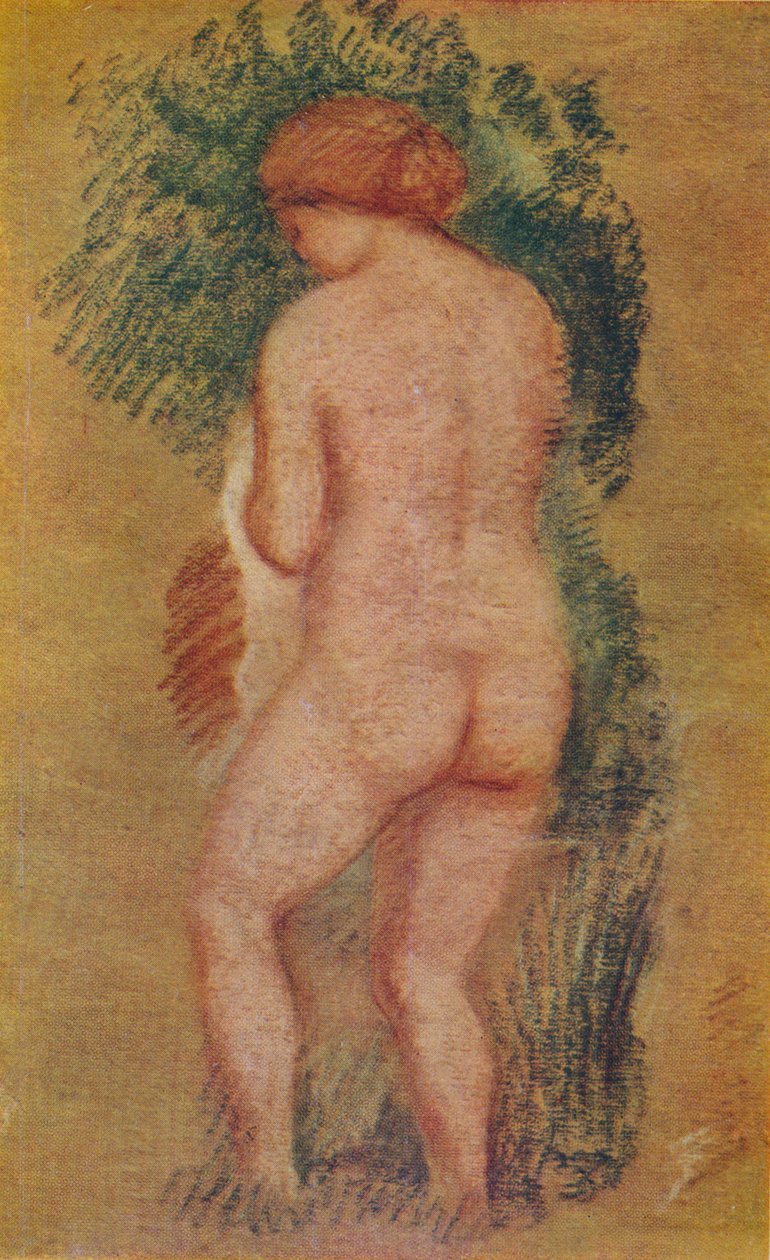 Studie af en kvinde, 1937 af Aristide Maillol