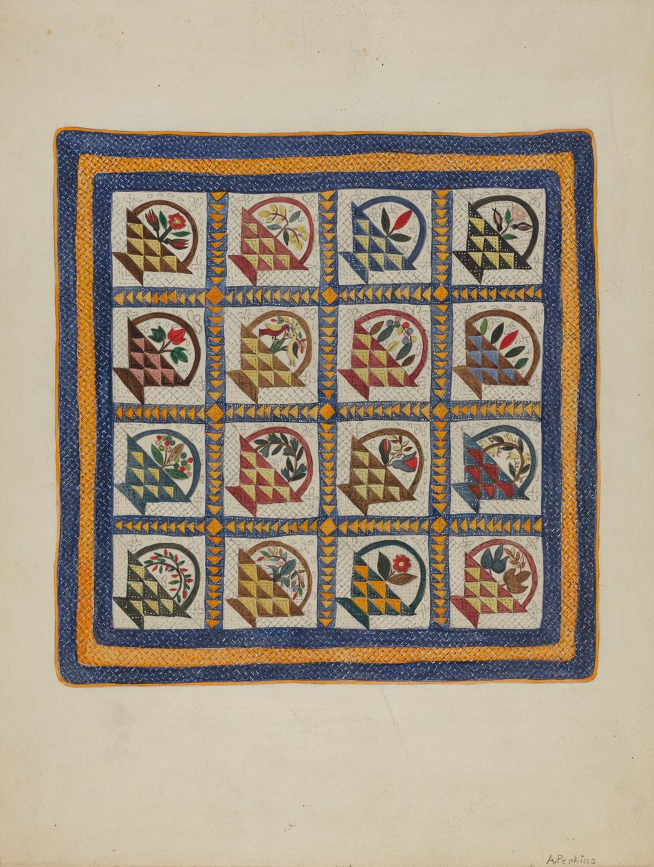Coverlet af Arlene Perkins