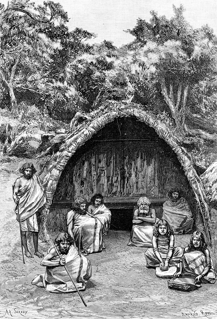 Alle, Indien, 1895. af Armand Kohl