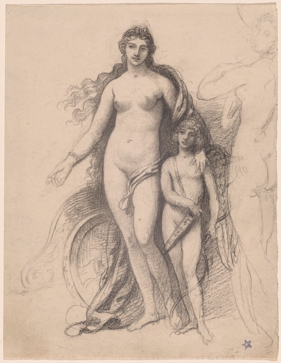 Venus og Amor af Armand Point