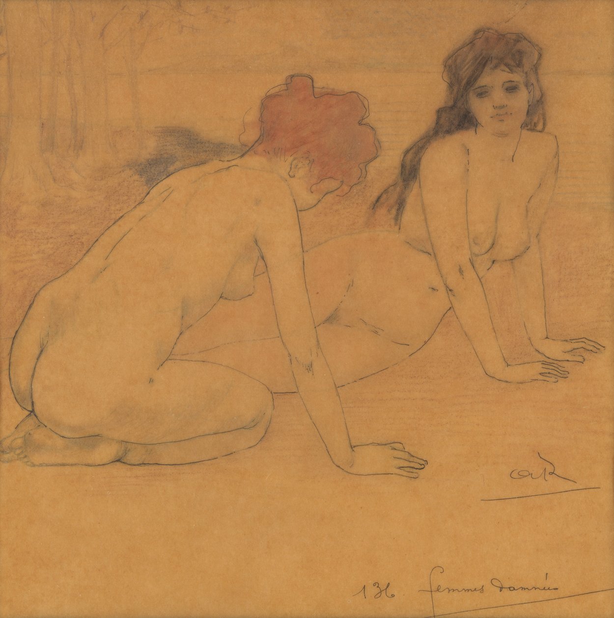 Forbandede kvinder Forbandede kvinder, 1899. af Armand Rassenfosse