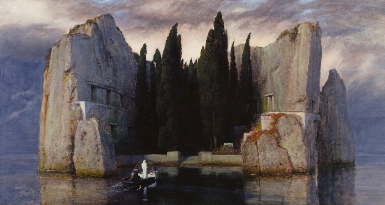 De dødes ø af Arnold Böcklin