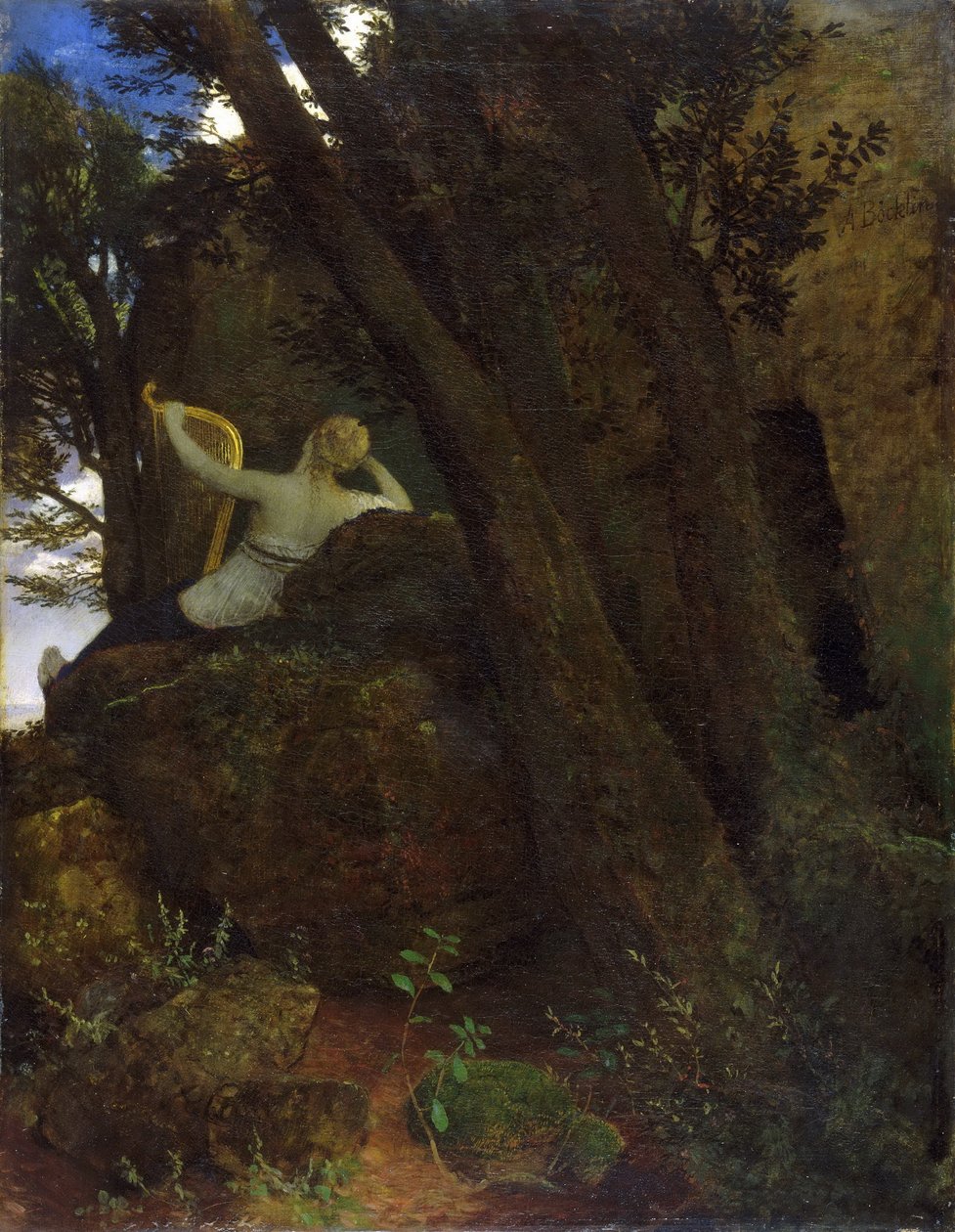 Sappho af Arnold Böcklin