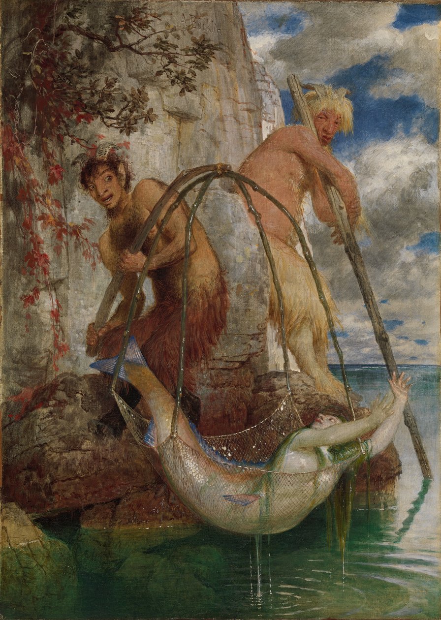 To fiskeplader af Arnold Böcklin