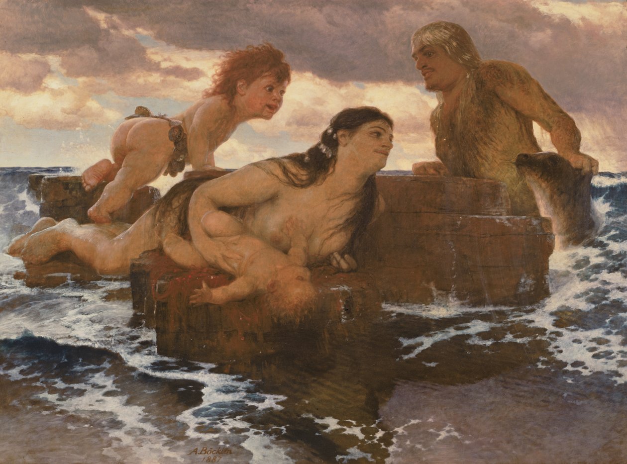 Søidyl, 1887 af Arnold Böcklin