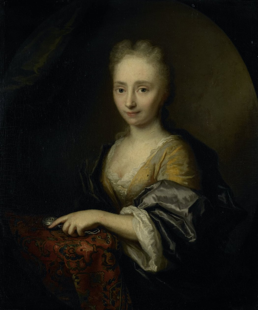 Portræt af en kvinde af Arnold Boonen (attributed to)