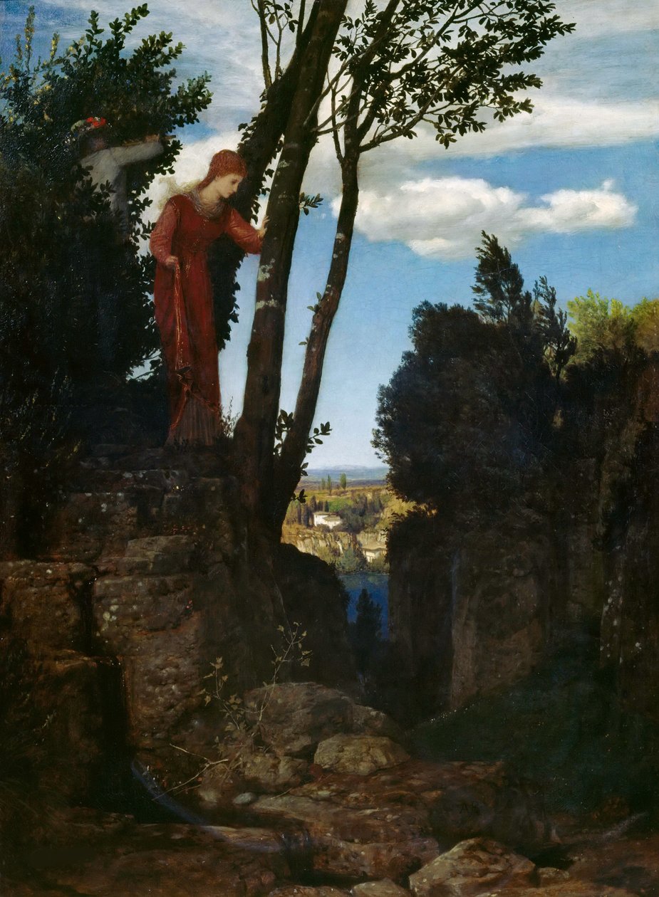 Bryllupsrejse, 1878. af Arnold Böcklin