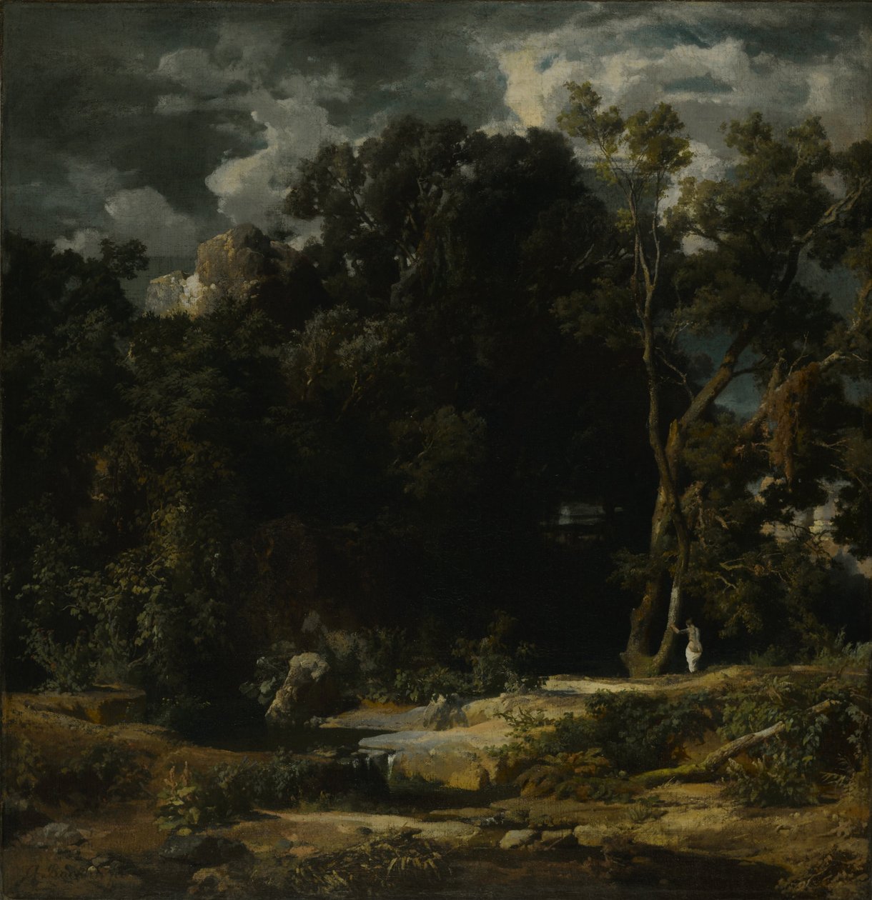 Romersk landskab, 1852 af Arnold Böcklin