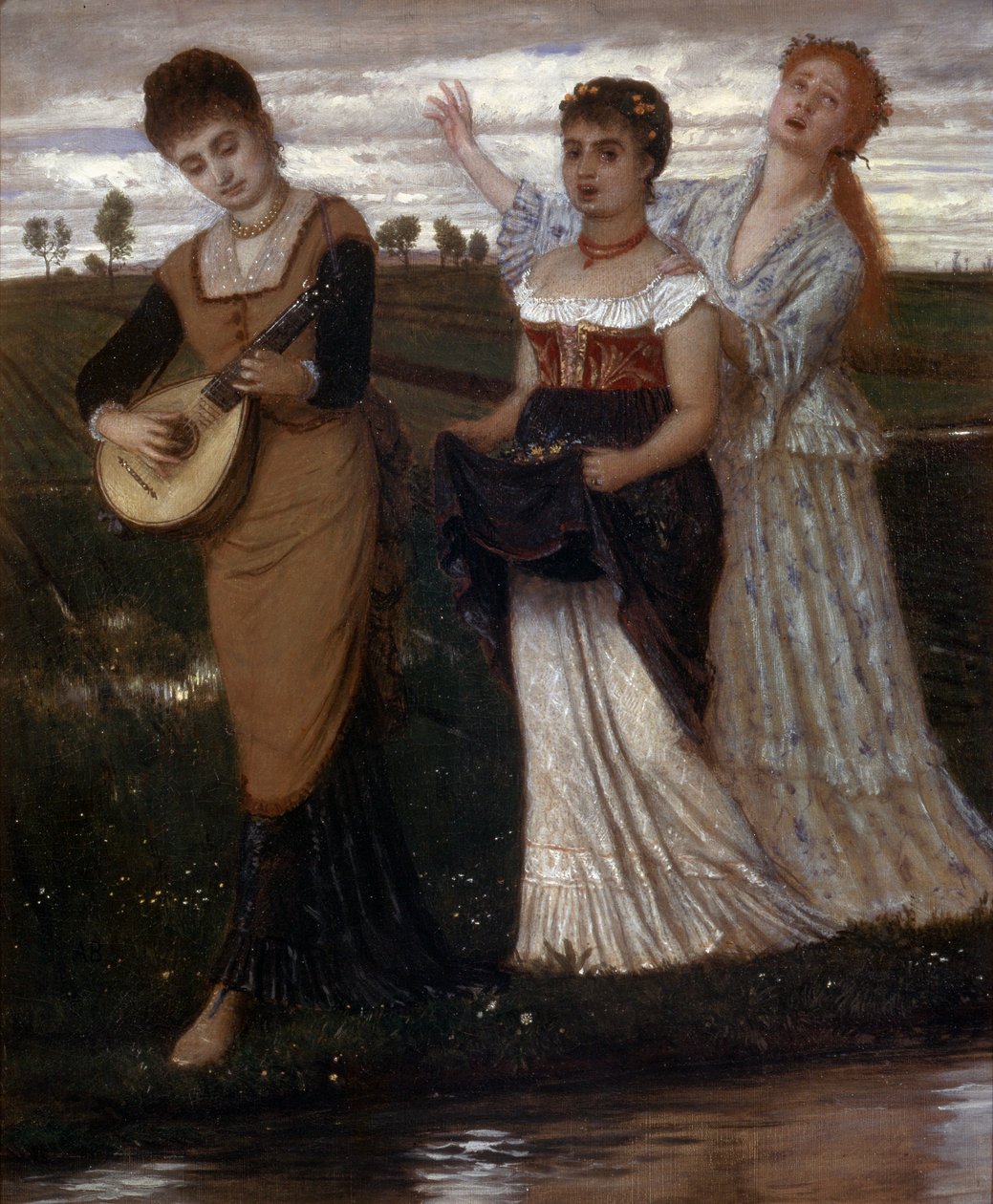 Forår, 1876. af Arnold Böcklin