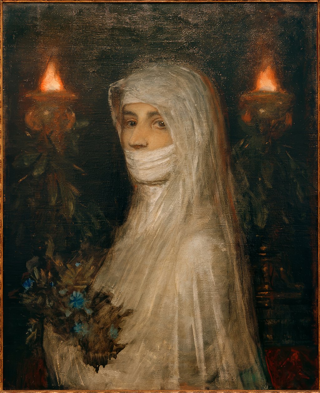 Vestalin af Arnold Böcklin