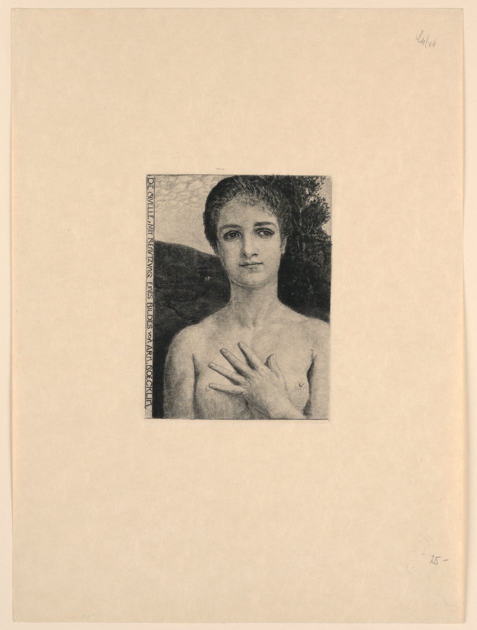 Kvinde af Arnold Böcklin