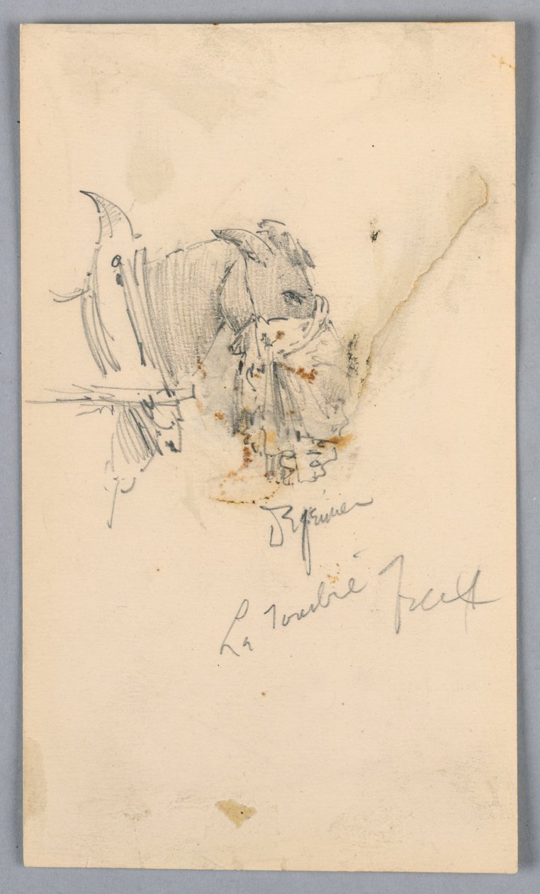 En buggy hest af Arnold William Brunner