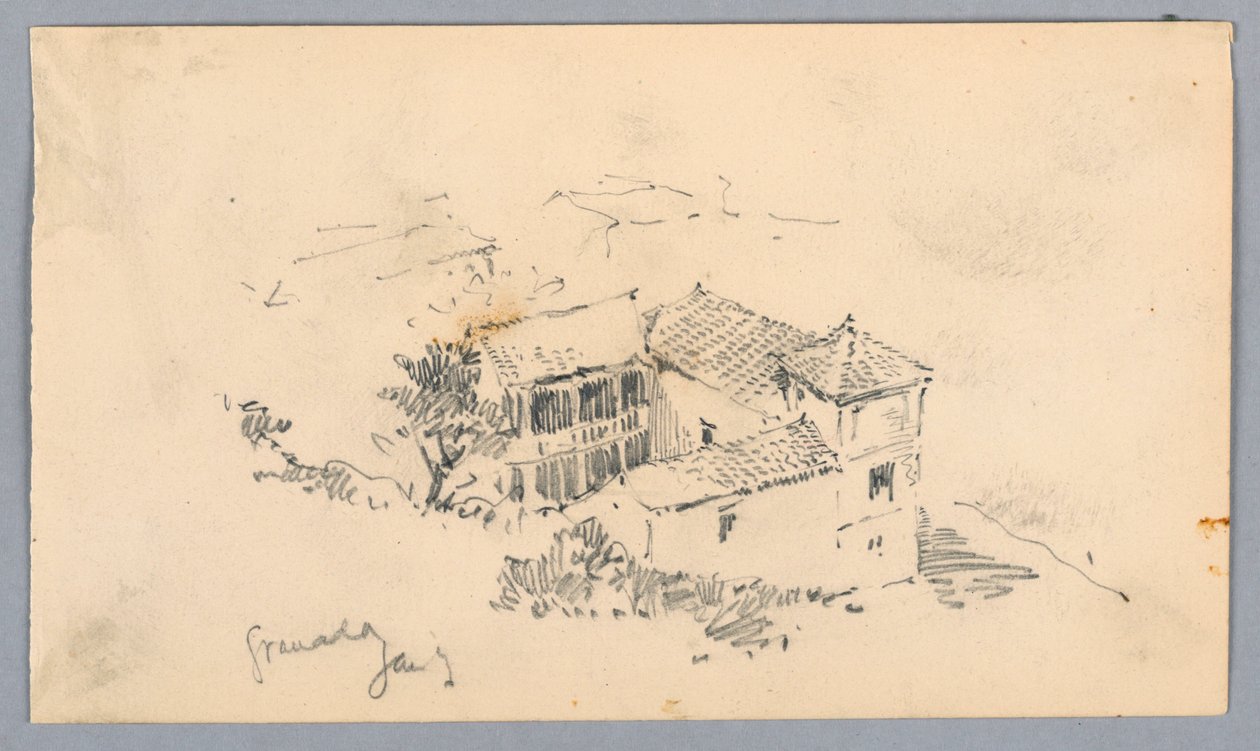 Gårdhave, Granada af Arnold William Brunner
