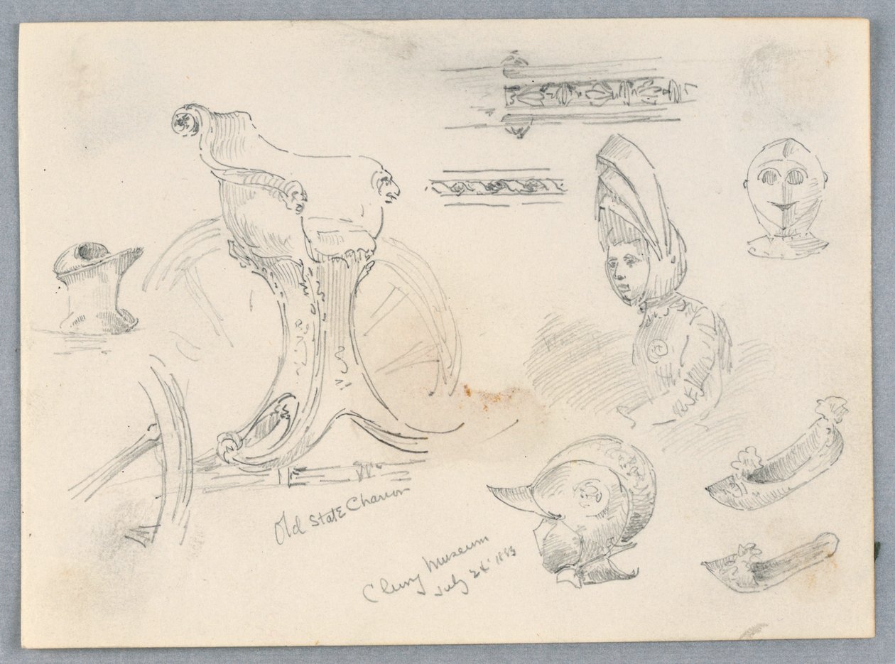 Cluny-museet, Paris af Arnold William Brunner